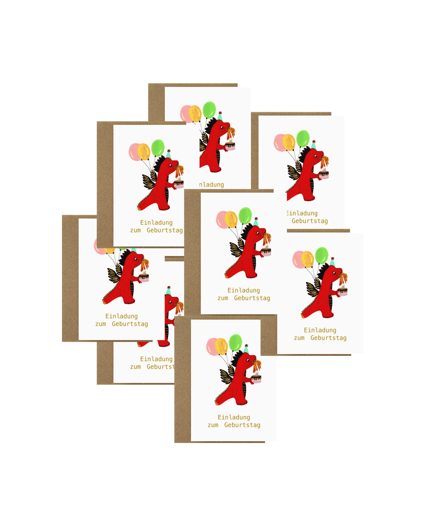 Dragon Party | Children Birthday Invitation