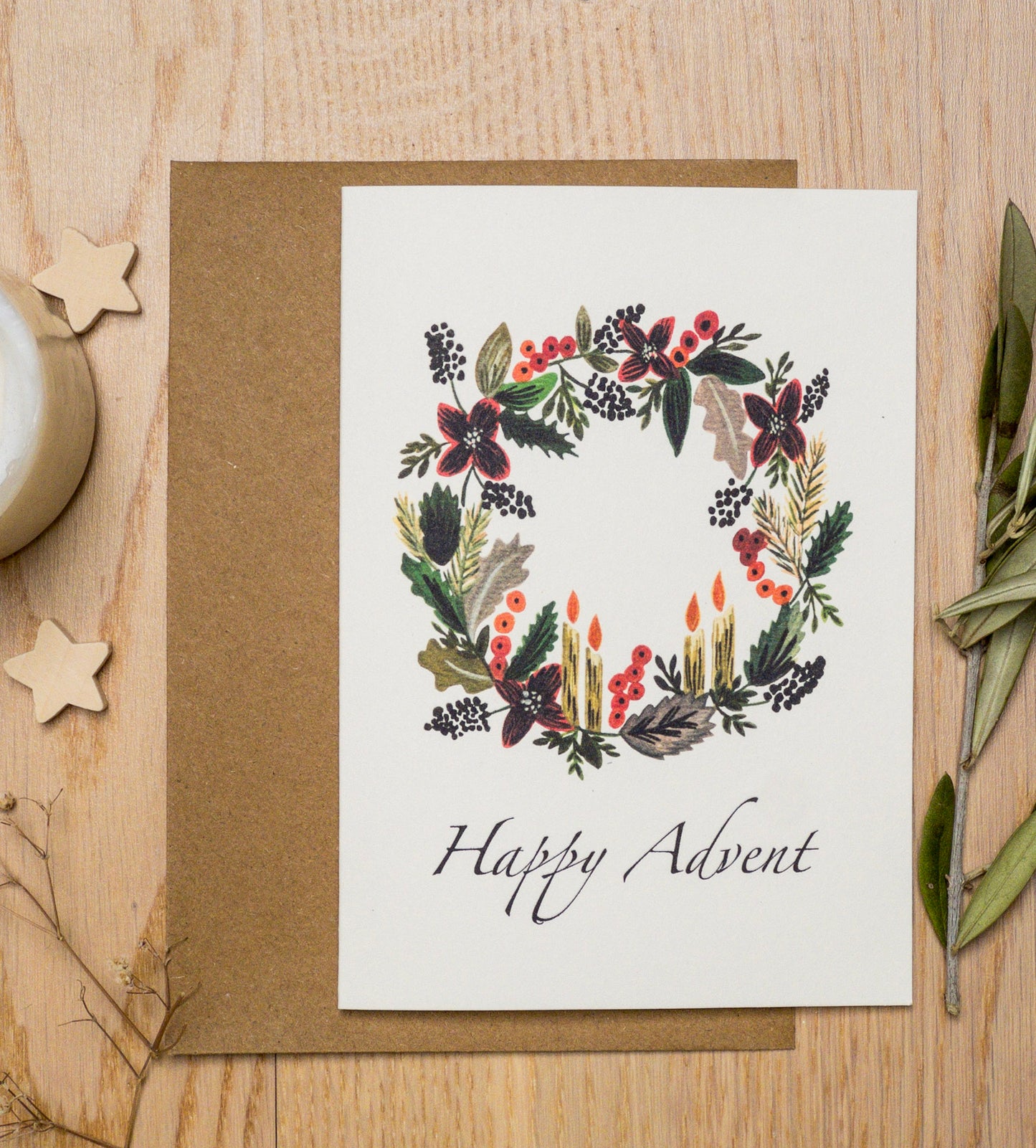 A Set of 3 Advent Cards | English Version
