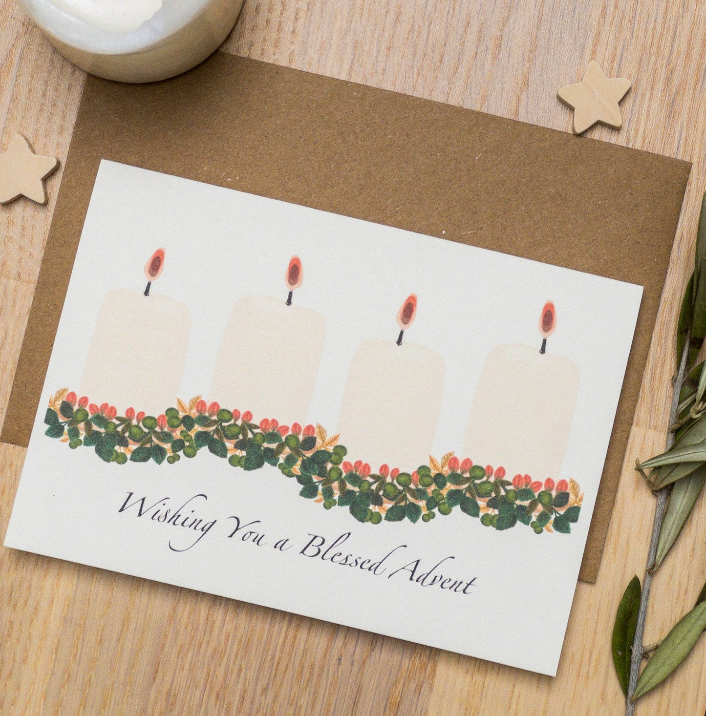 A Set of 3 Advent Cards | English Version