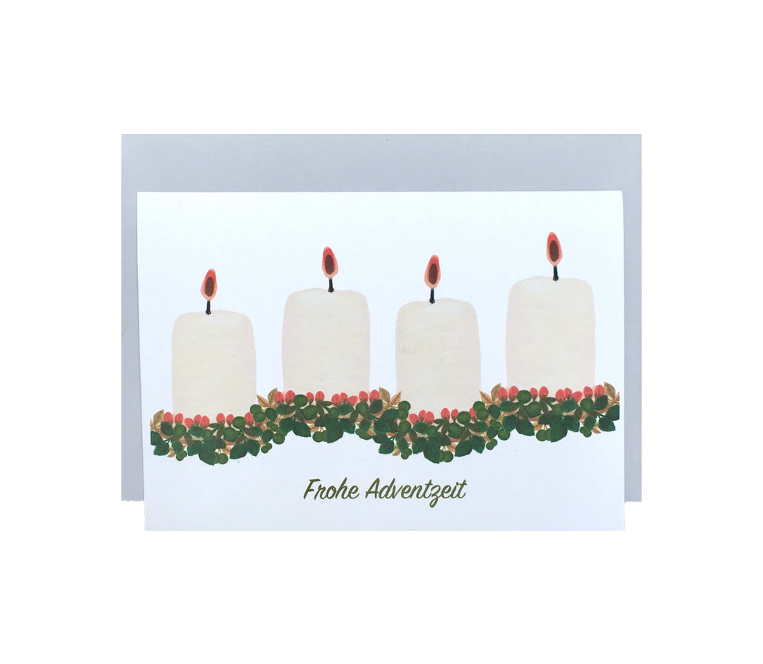 Advent Candles | Advent & Christmas Card