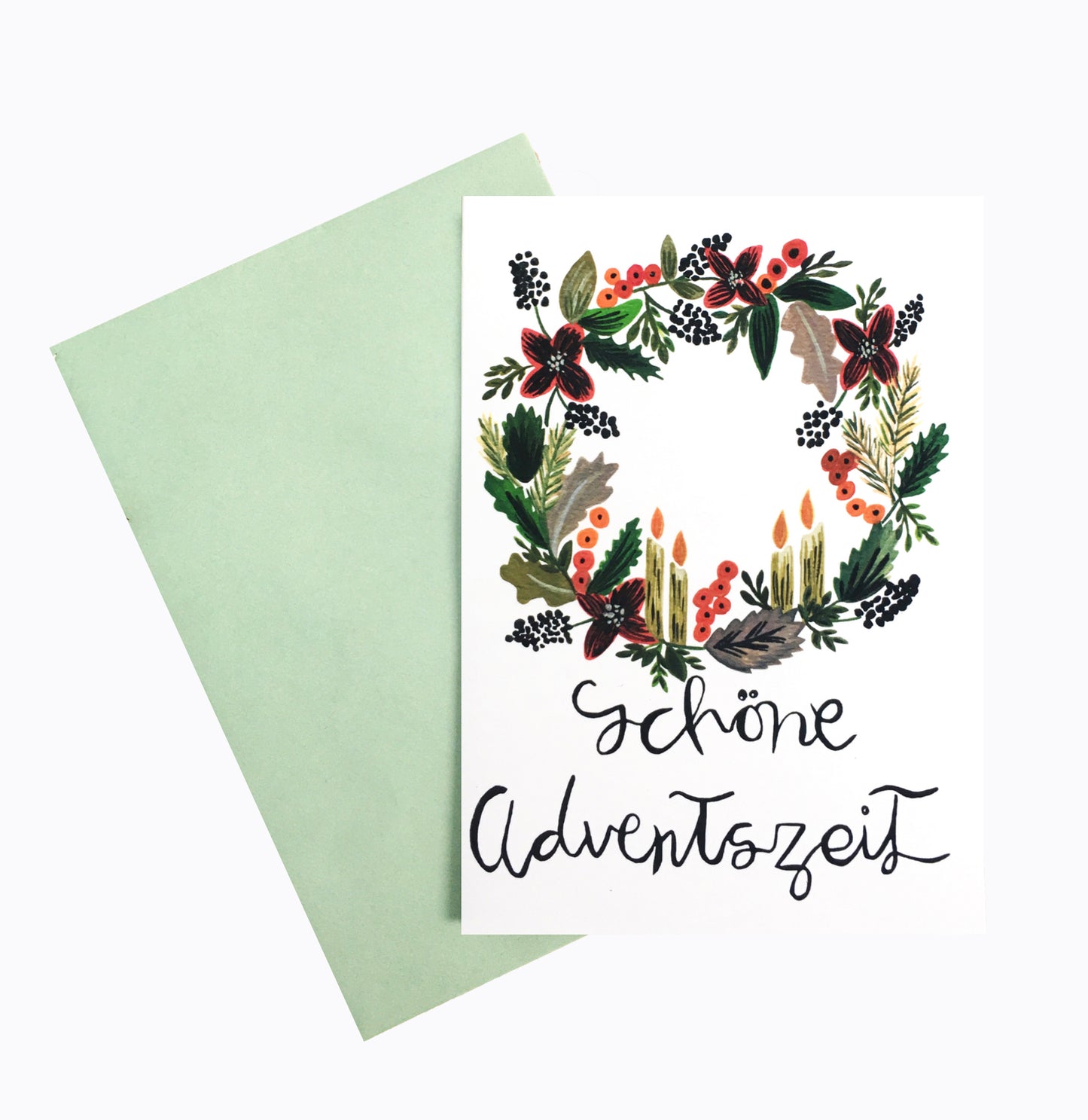 Happy Advent Time | Advent & Christmas Card