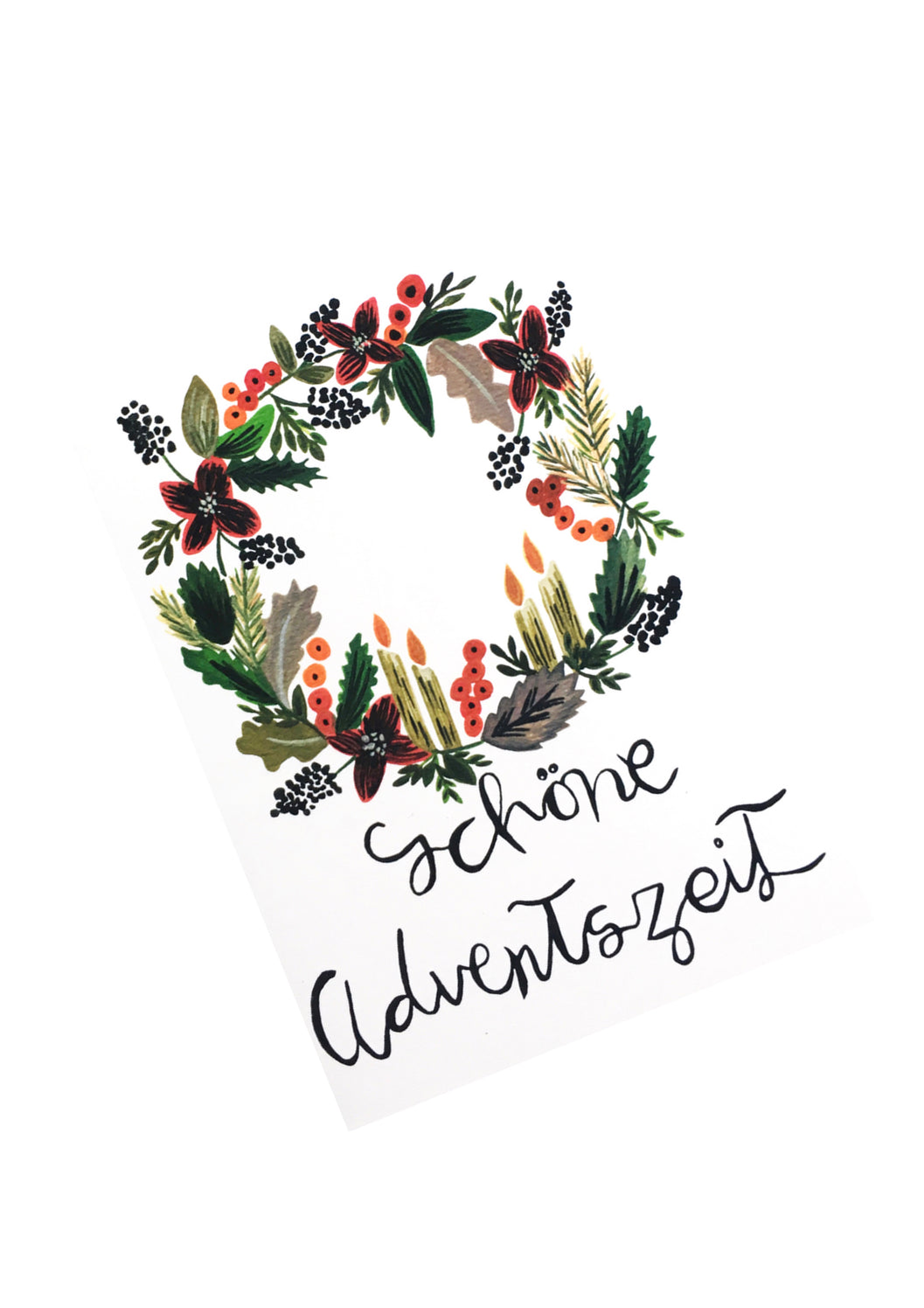 Happy Advent Time | Advent & Christmas Card