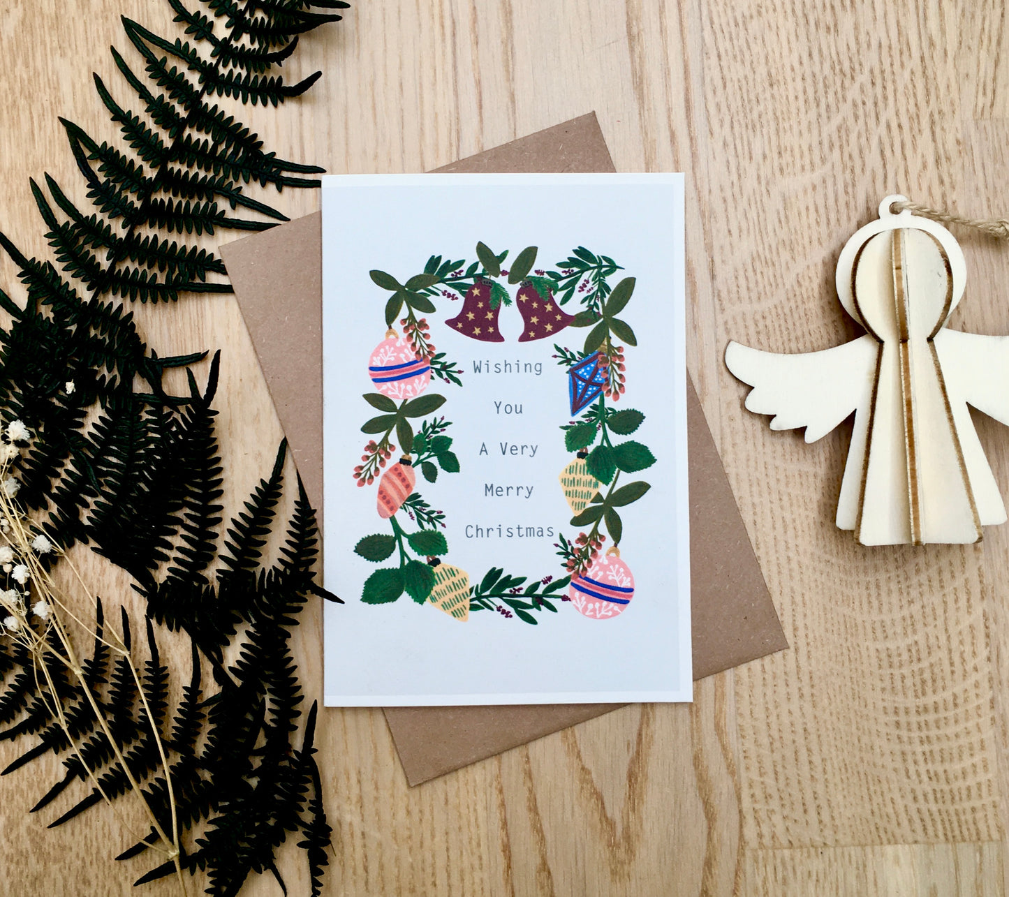 A Set of 6 Christmas Cards | Holiday Greeting Set