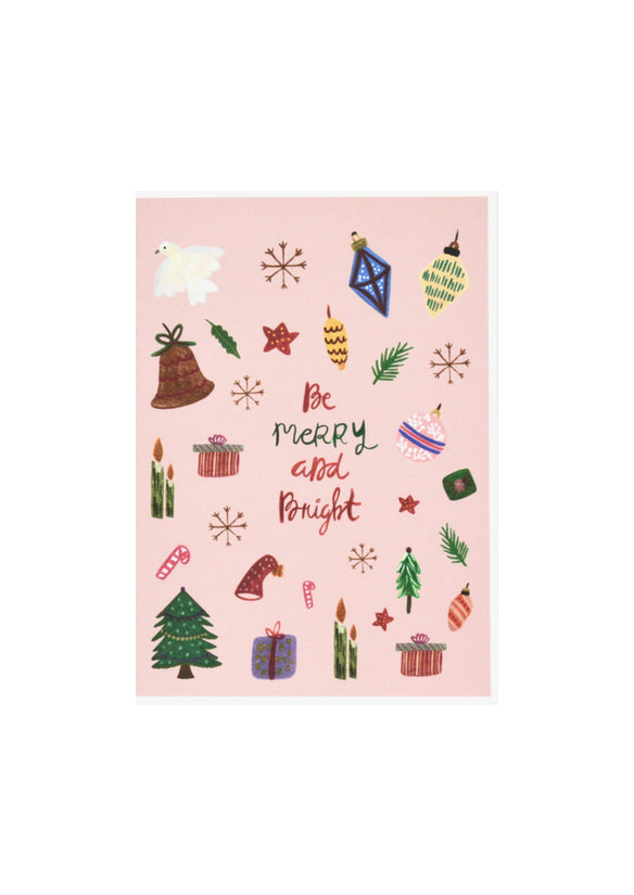 Be Merry & Bright | Christmas Card