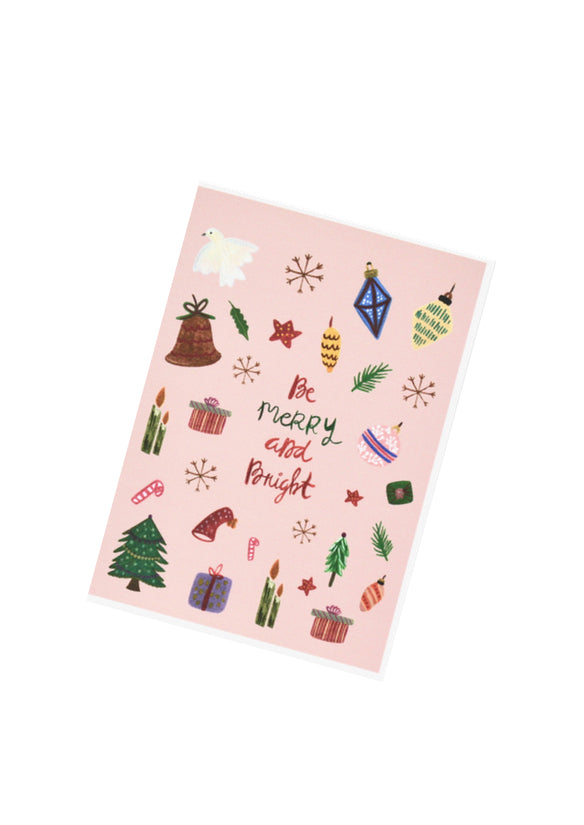 Be Merry & Bright | Christmas Card