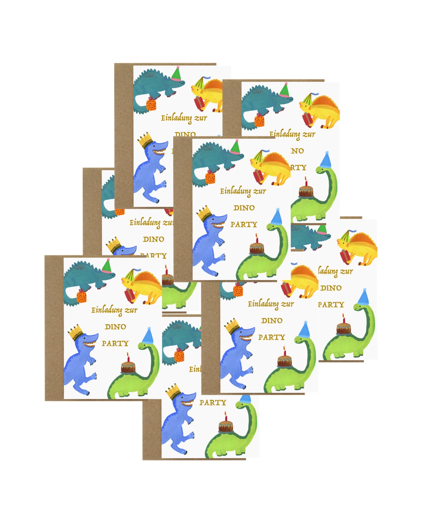 Dino Party | Children Birthday Invitation