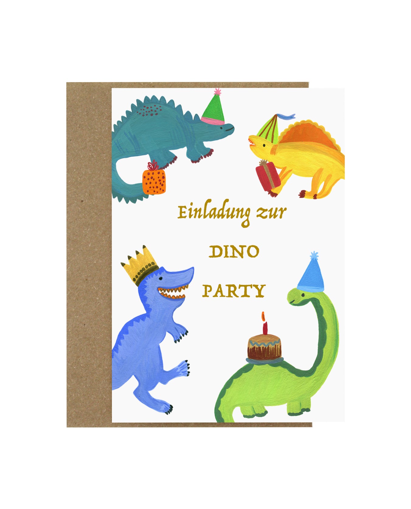 Dino Party | Children Birthday Invitation