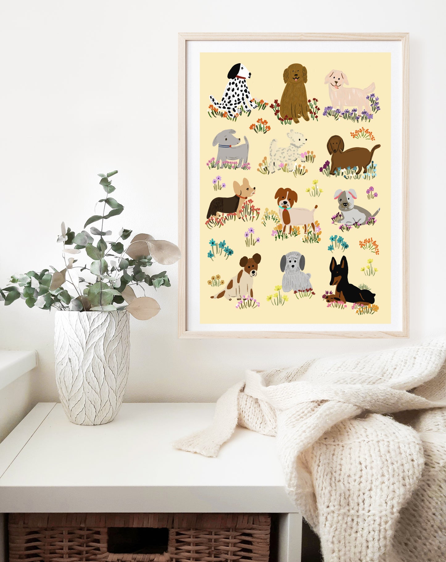 Dogs Poster | Nursery & Children Room Poster