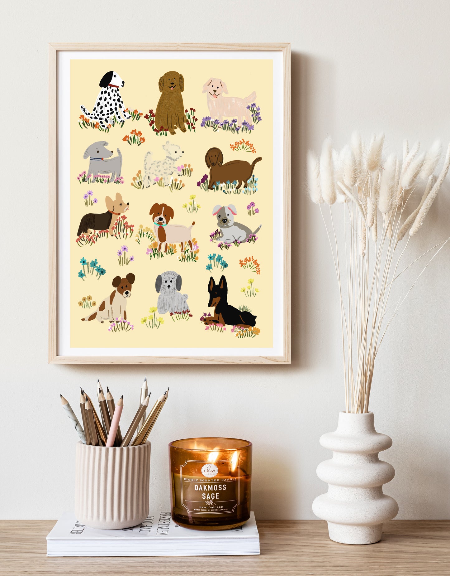Dogs Poster | Nursery & Children Room Poster