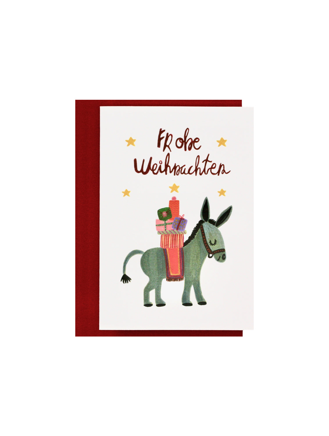 Donkey | Christmas Card
