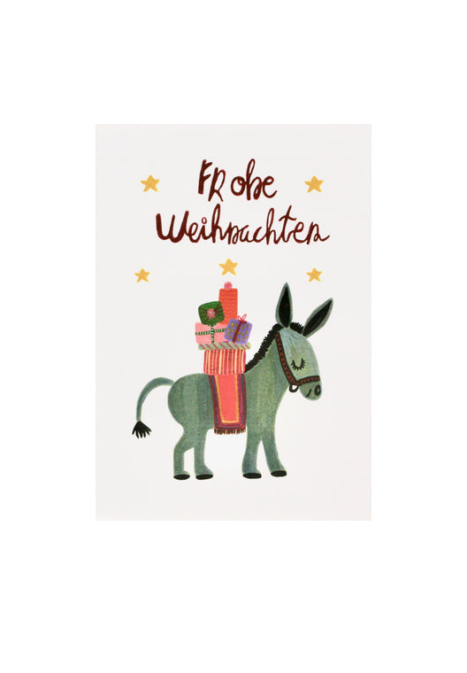 Donkey | Christmas Card