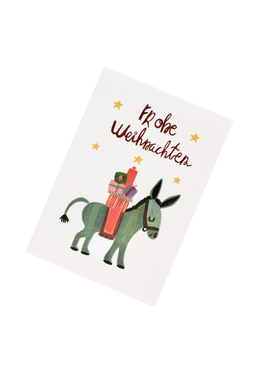Donkey | Christmas Card