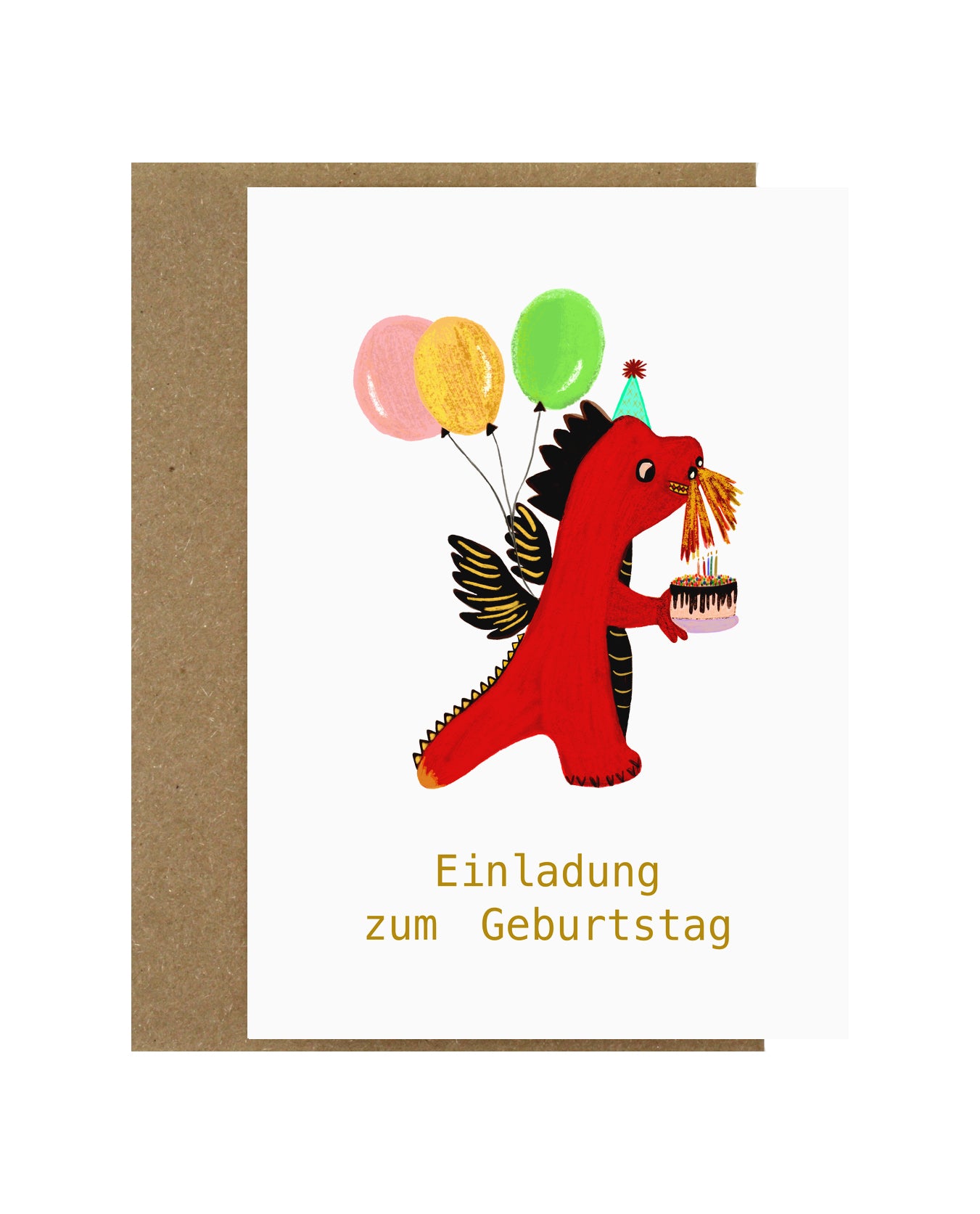 Dragon Party | Children Birthday Invitation