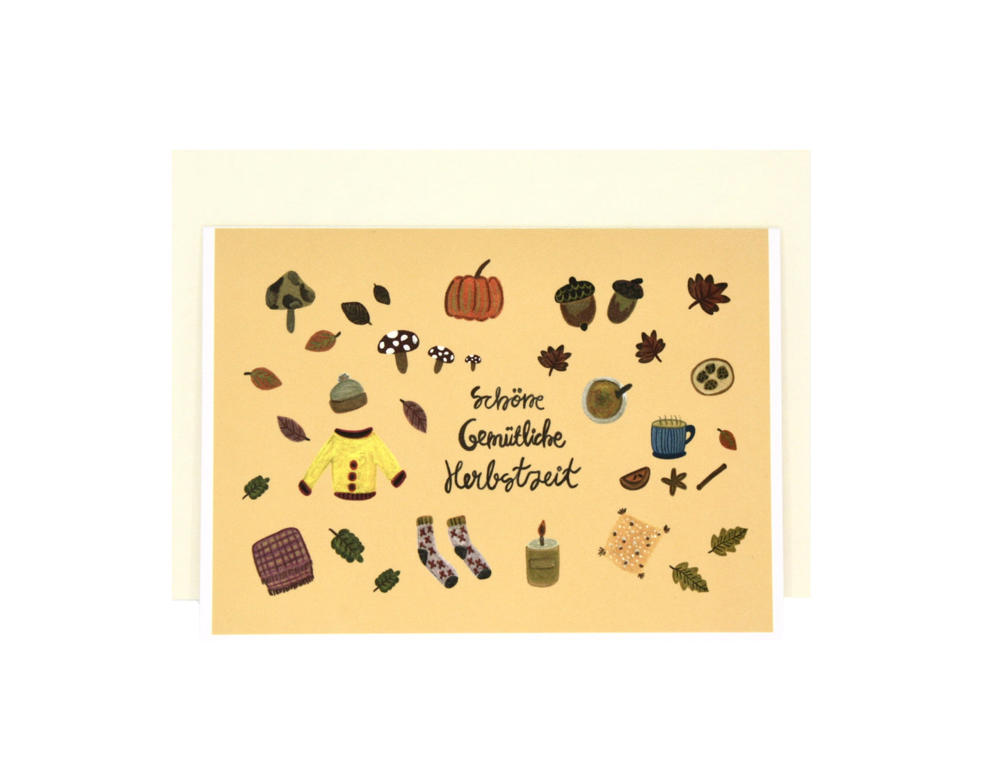 Cozy Warm Autumn | Season Card