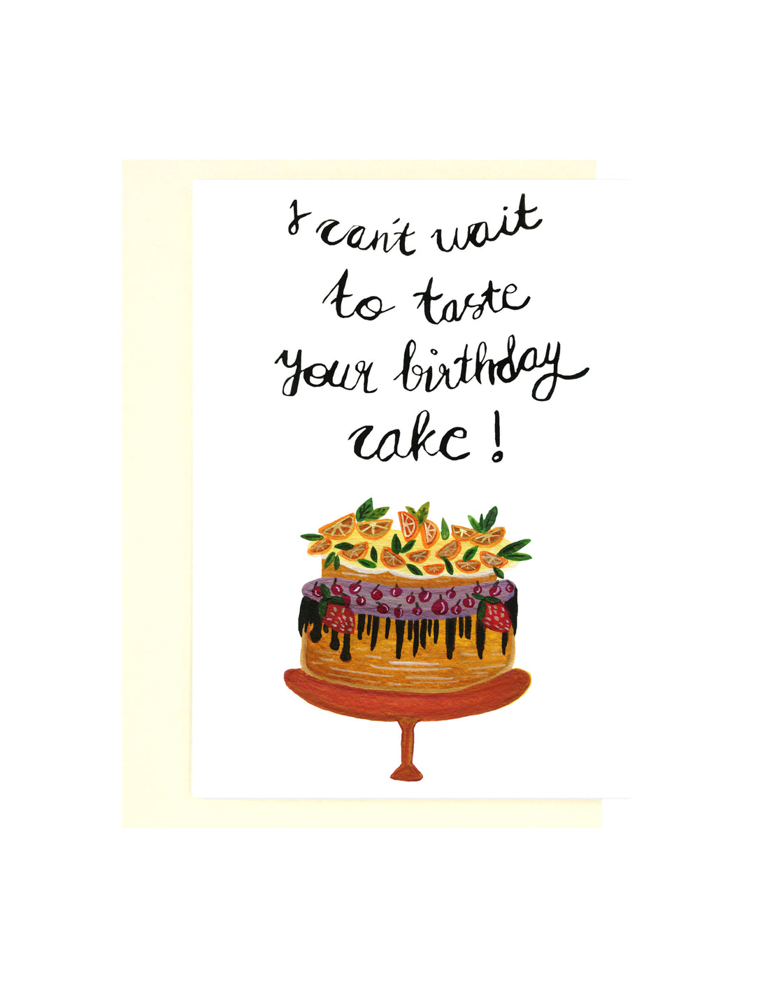Fruity Birthday Cake | Birthday Card