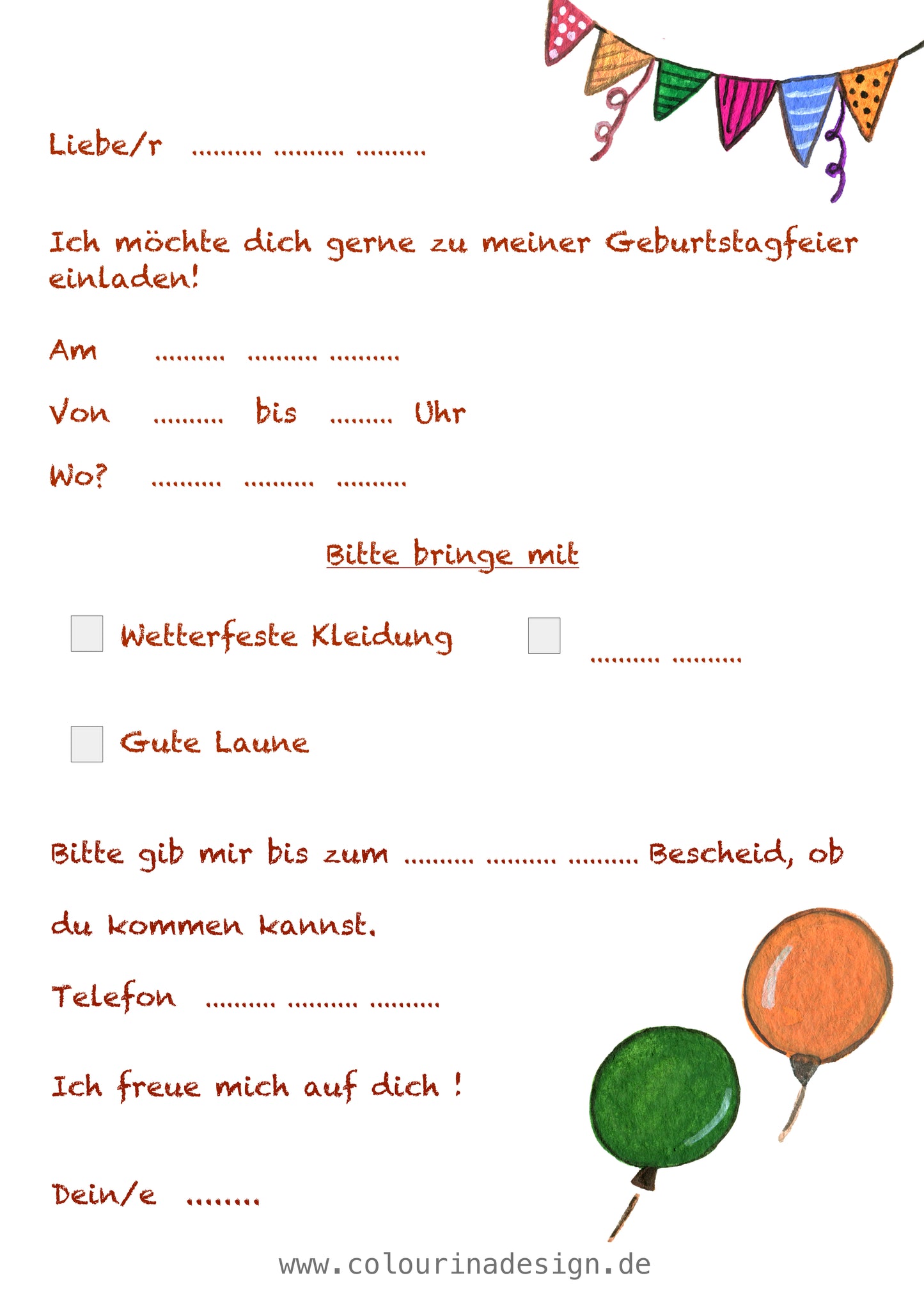 Dragon Party | Children Birthday Invitation