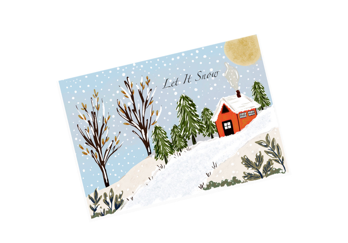 Let It Snow | Christmas Card