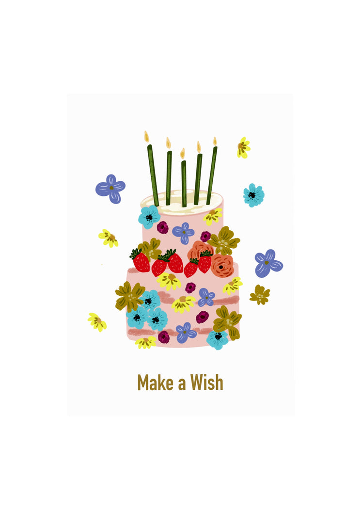 Make A Wish | Birthday Card