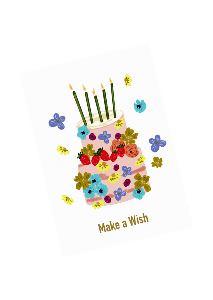 Make A Wish | Birthday Card