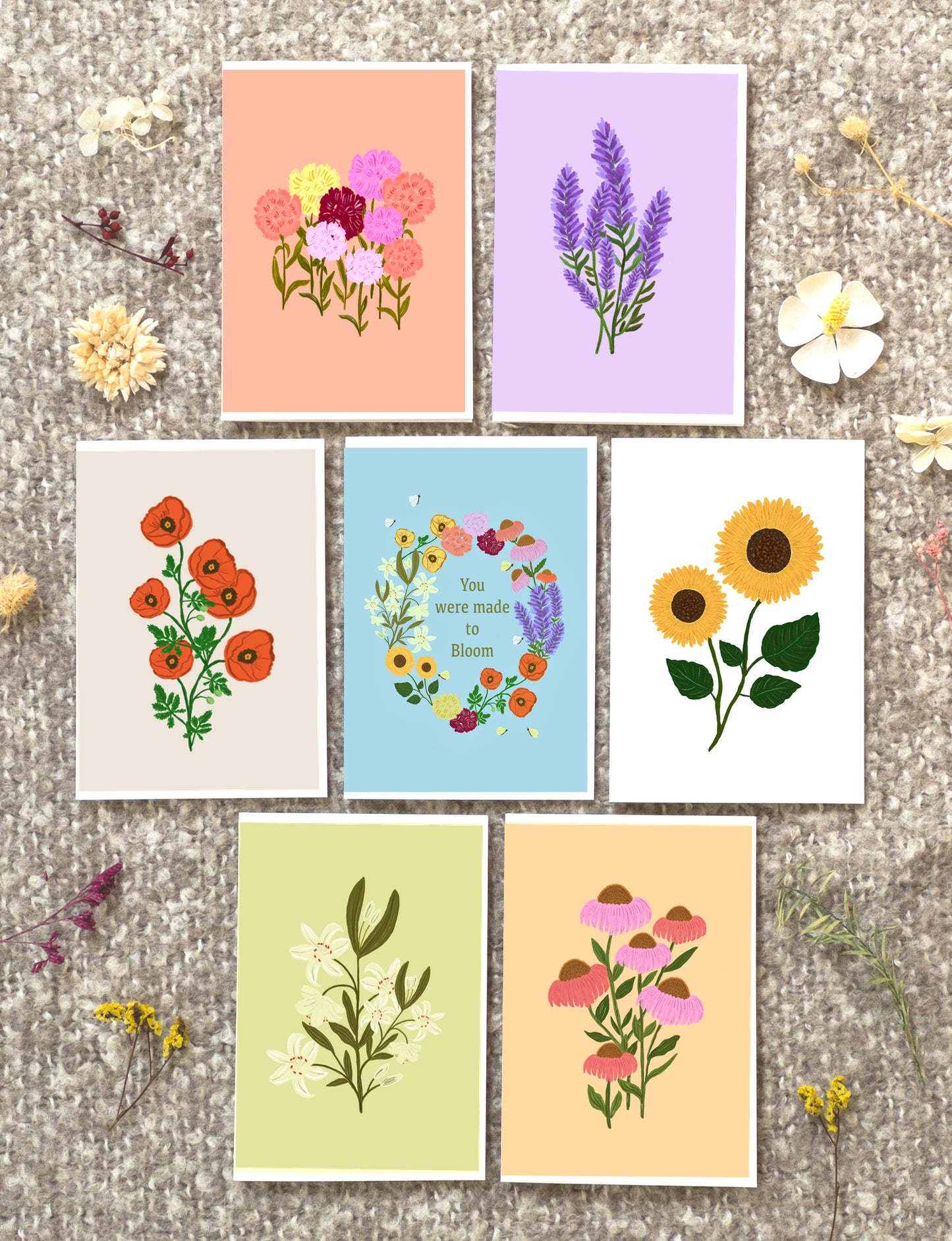 Bloom Series | Assorted Card Set
