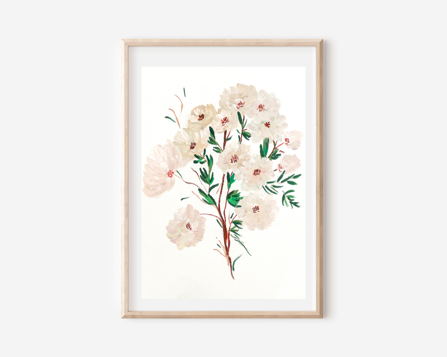 Peonies in Bloom | Flower Painting