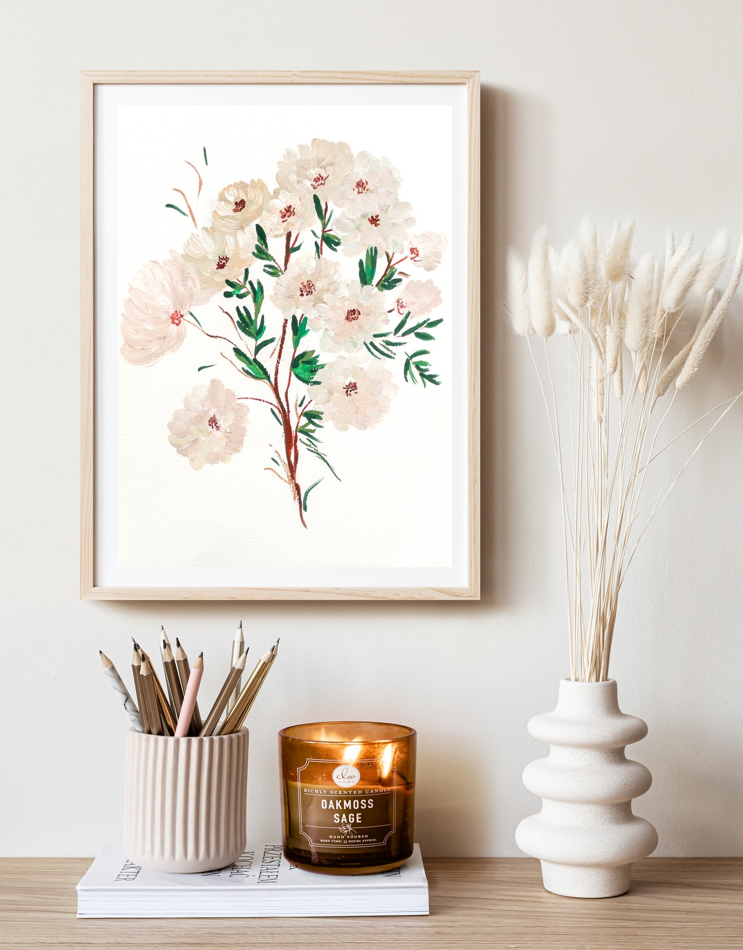 Peonies in Bloom | Flower Painting