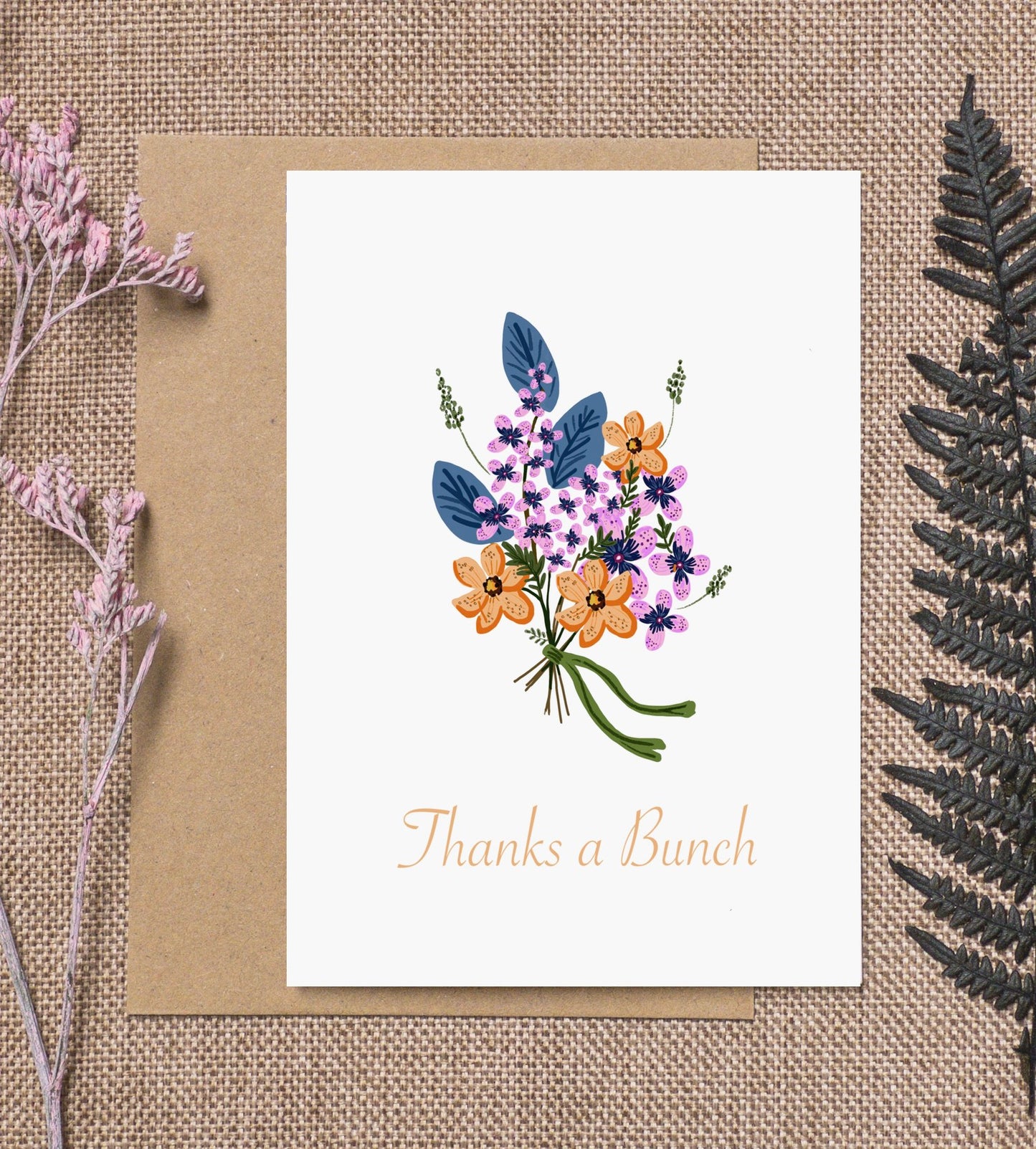 Thanks A Bunch | Thank You Card