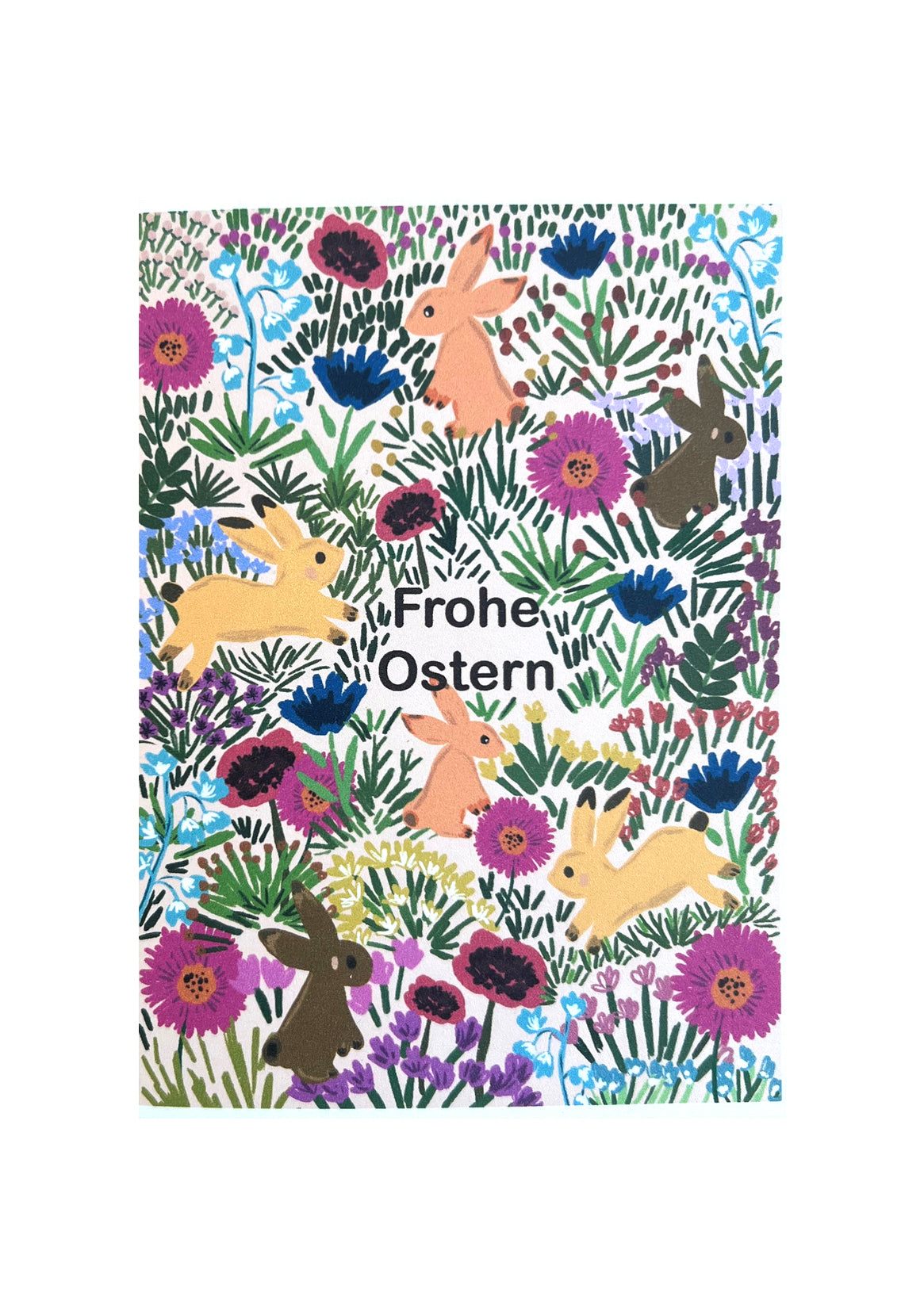 Spring Flower Field | Easter Card