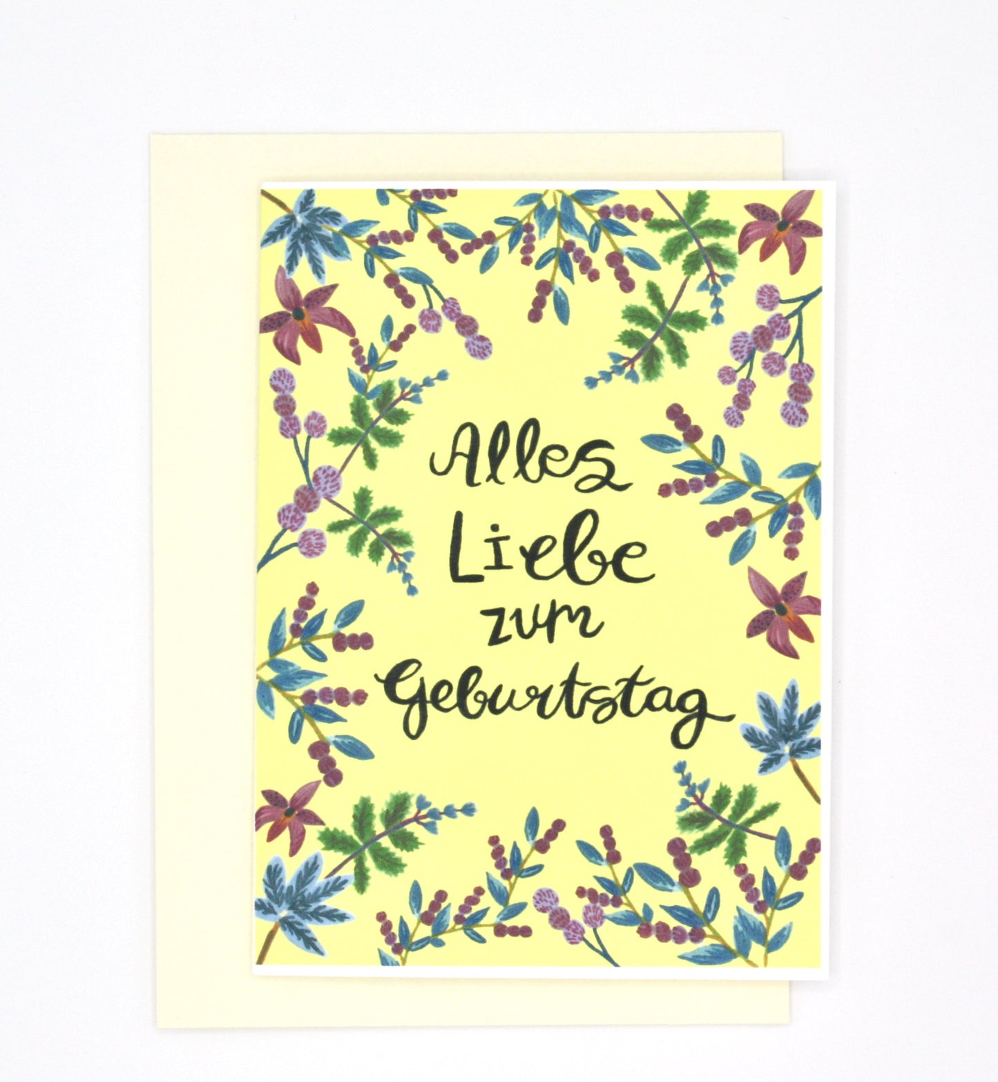 Colourful Spring Floral Card | Birthday Card