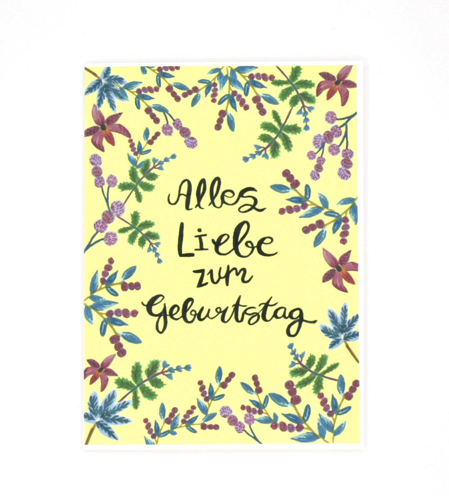 Colourful Spring Floral Card | Birthday Card
