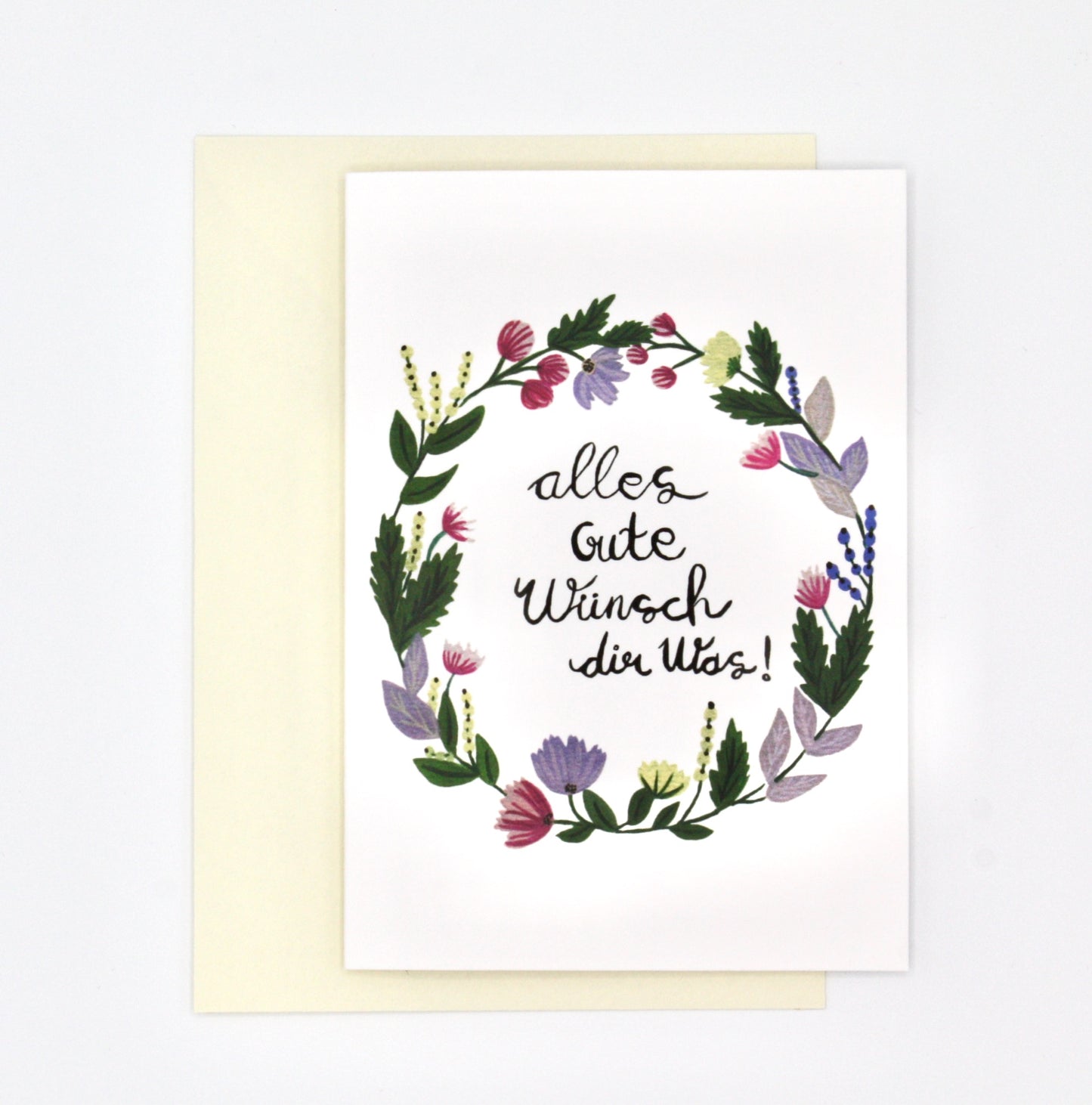 Floral Wreath | Birthday Card