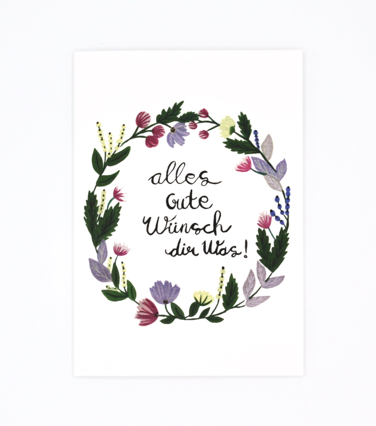 Floral Wreath | Birthday Card