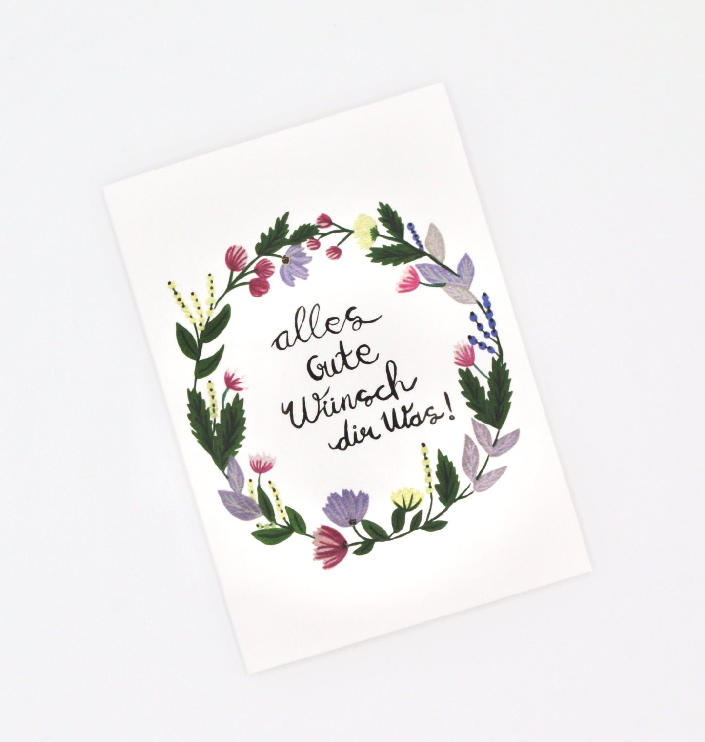 Floral Wreath | Birthday Card