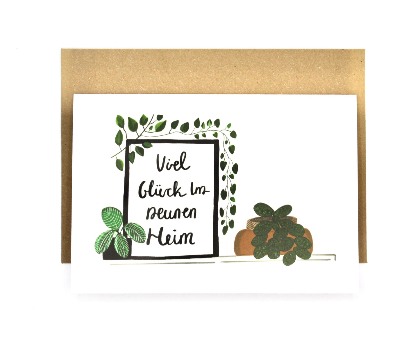 Good Luck Plants | House Warming or Moving Card