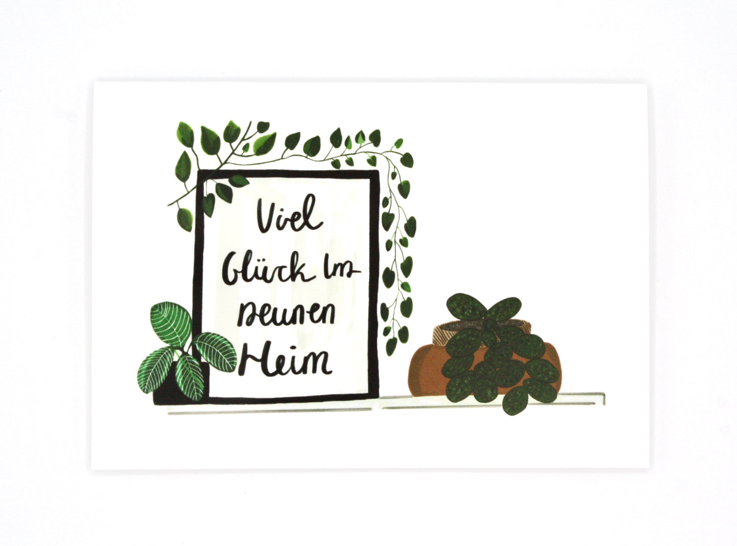 Good Luck Plants | House Warming or Moving Card