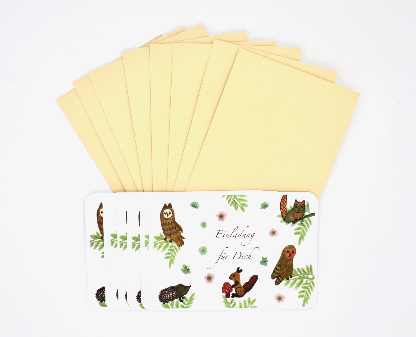 Woodland Animal Party | Children Birthday Invitation