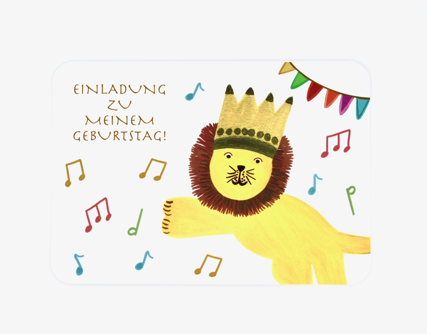 Lion Party | Children Party Invitation