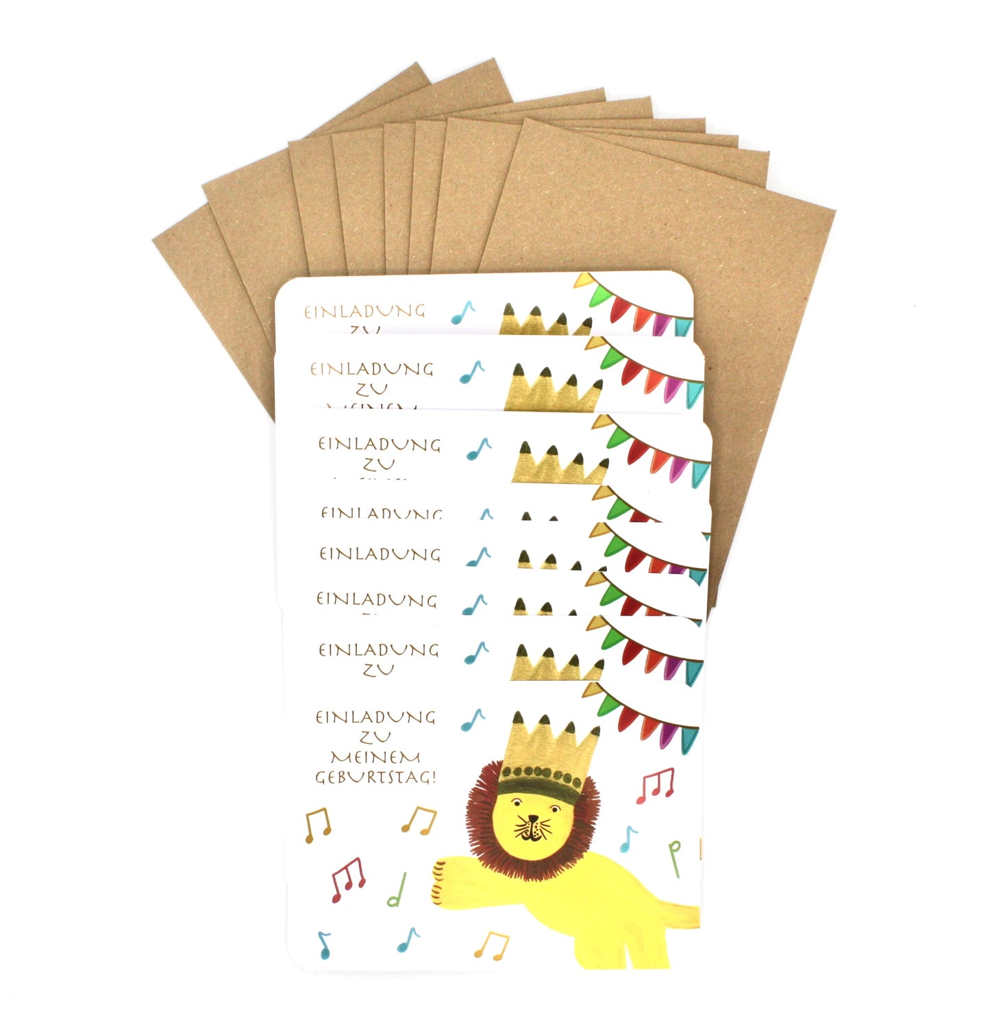Lion Party | Children Party Invitation