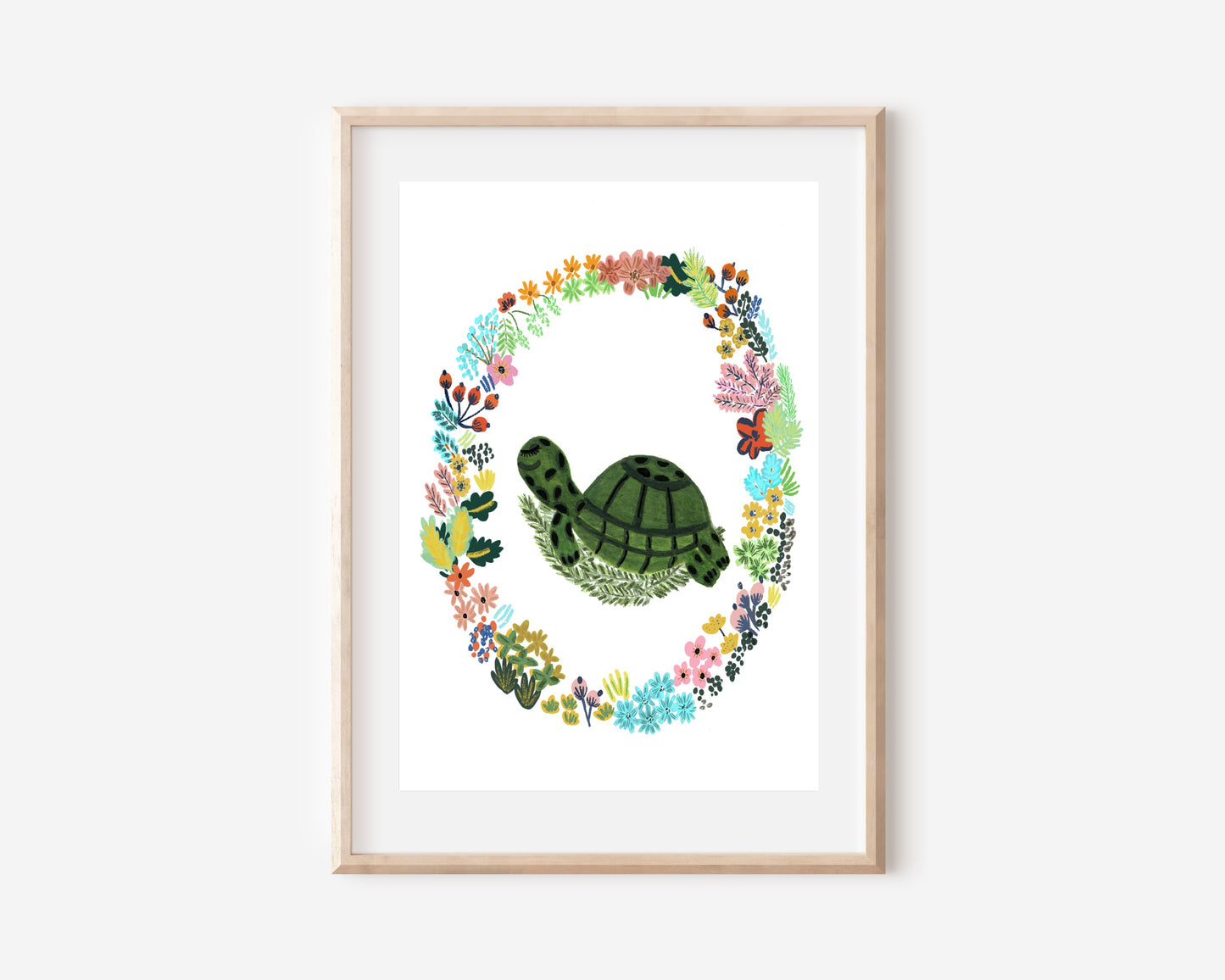 Baby Turtle | Nursery & Children Room Poster