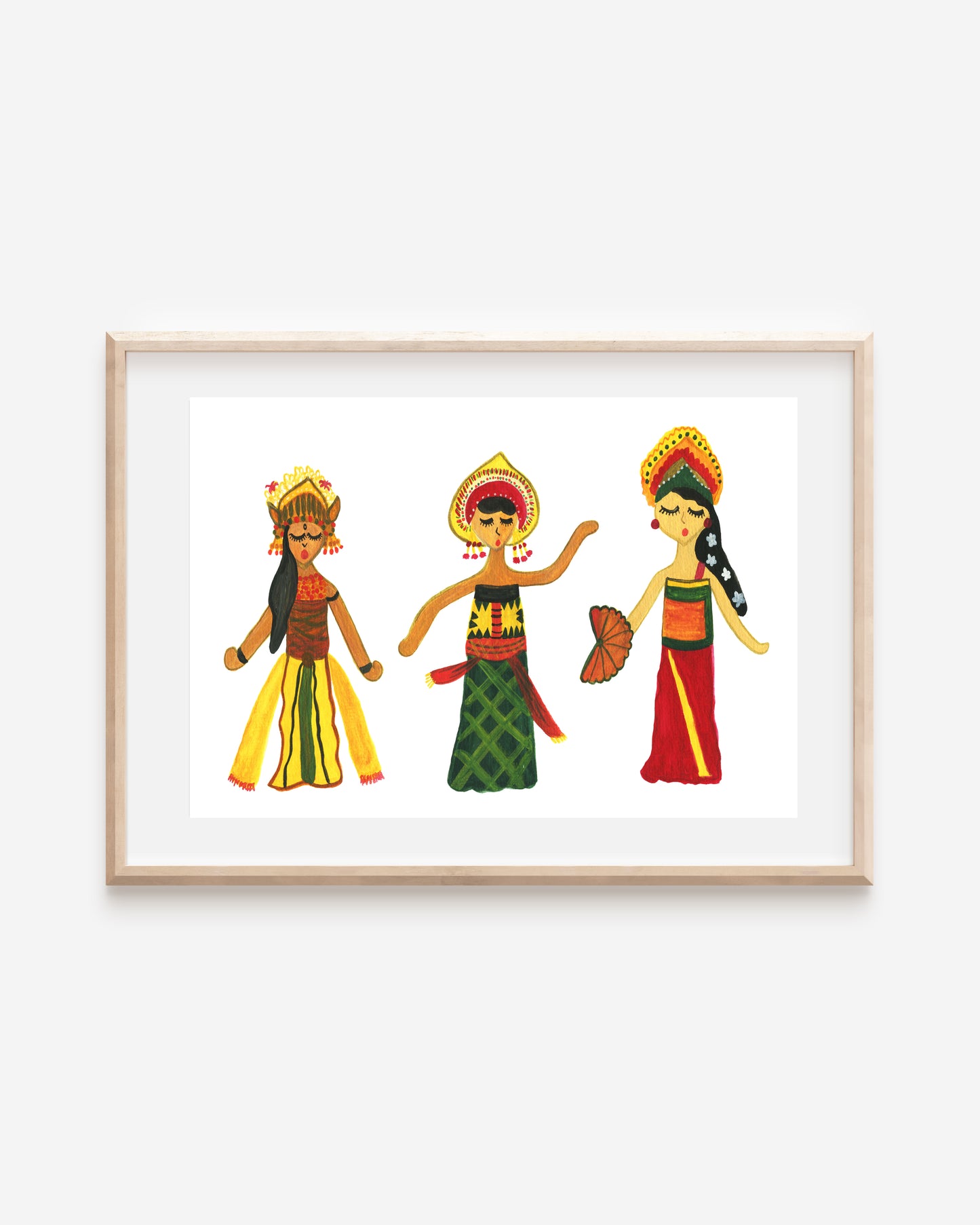 Balinese Dancers | Art Print
