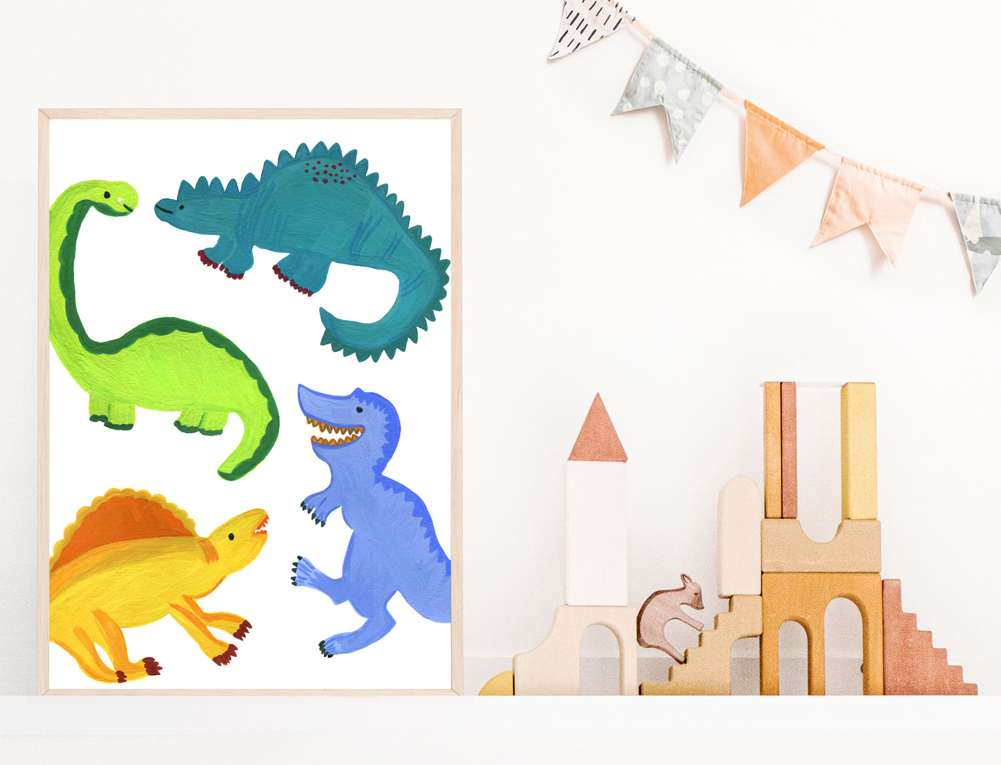 Dinosaurus | Nursery & Children Room Poster