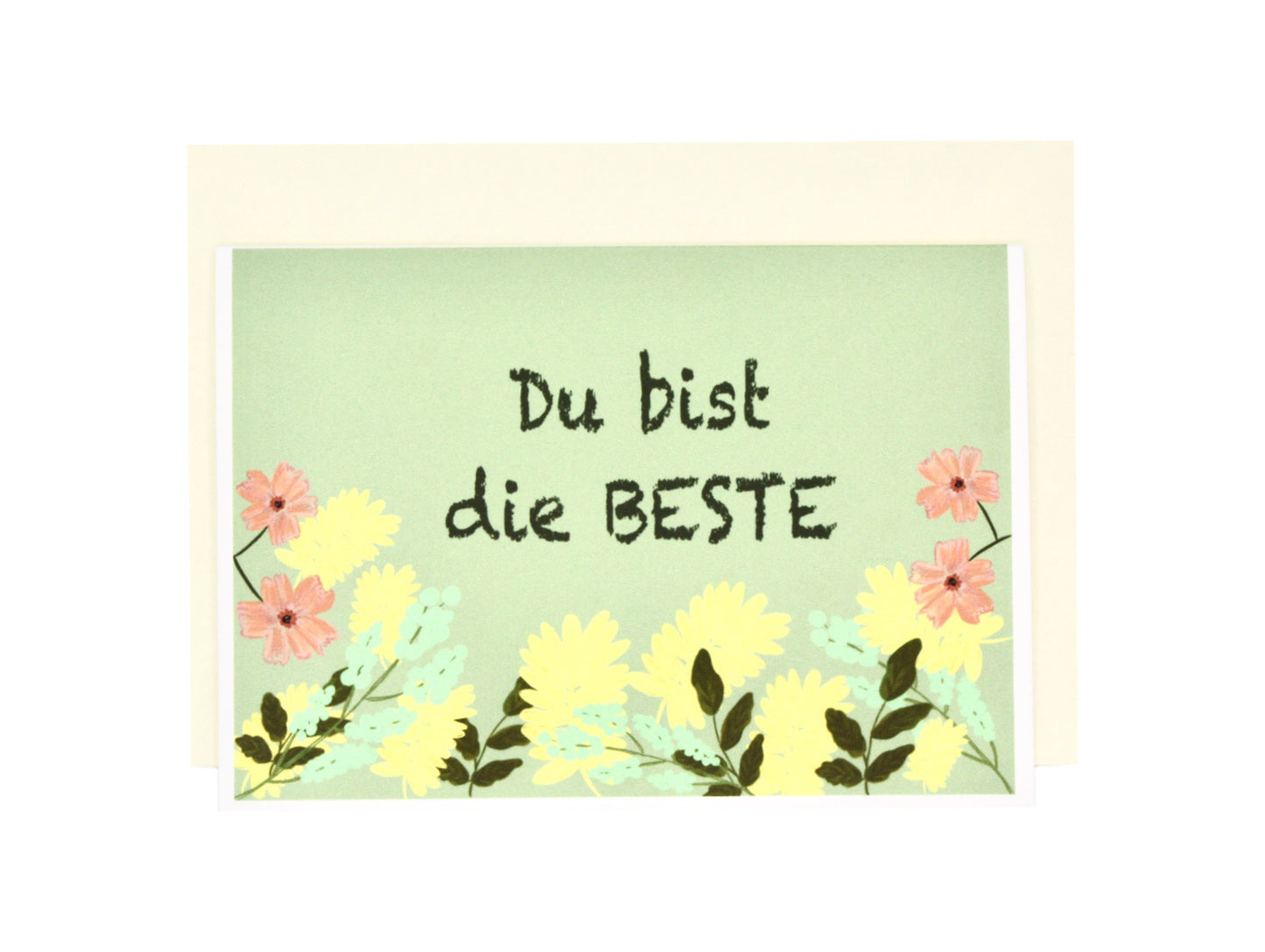 Floral You are the Best | Love & Friendship Card