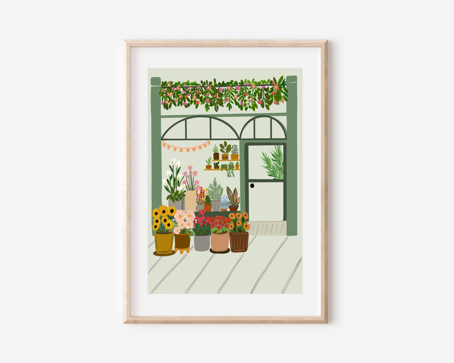 Florist Shop | Art Print