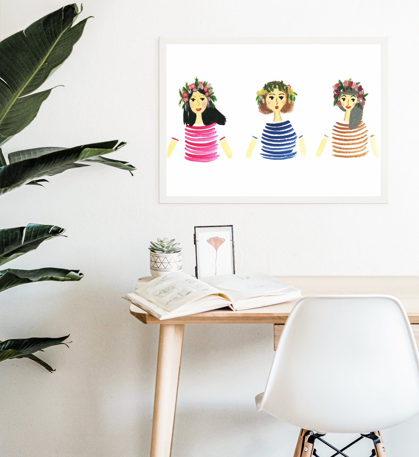 Flower Girls, Bridesmaids | Art Print