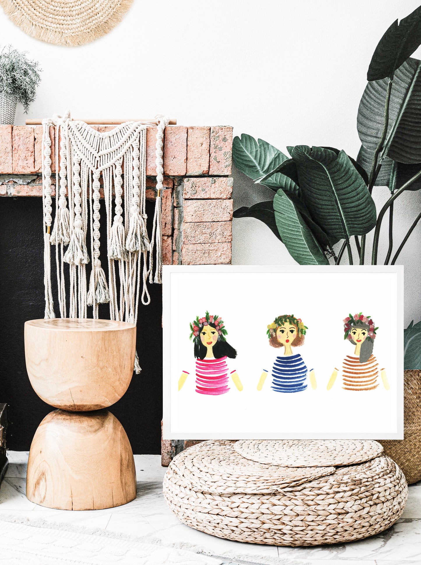 Flower Girls, Bridesmaids | Art Print
