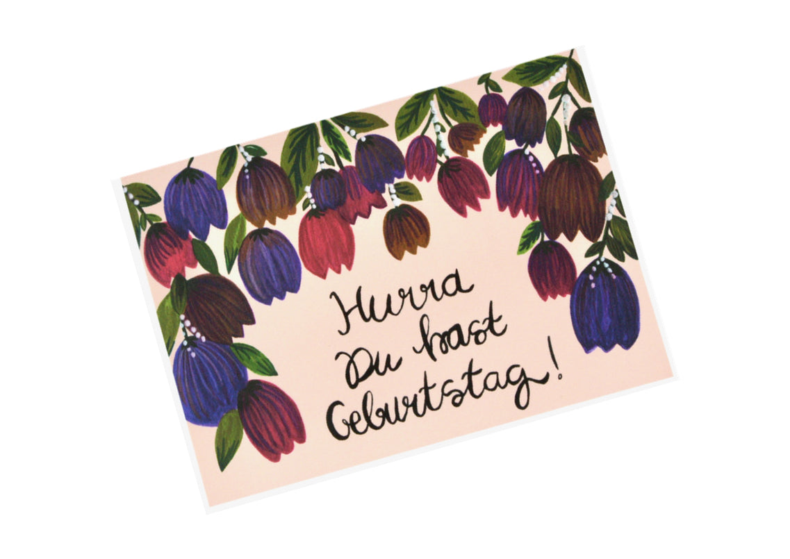 Hurra du hast Geburtstag | Birthday Card