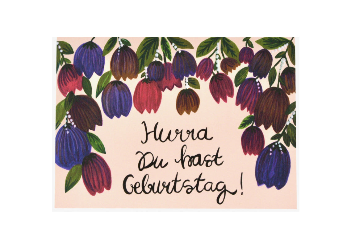 Hurra du hast Geburtstag | Birthday Card
