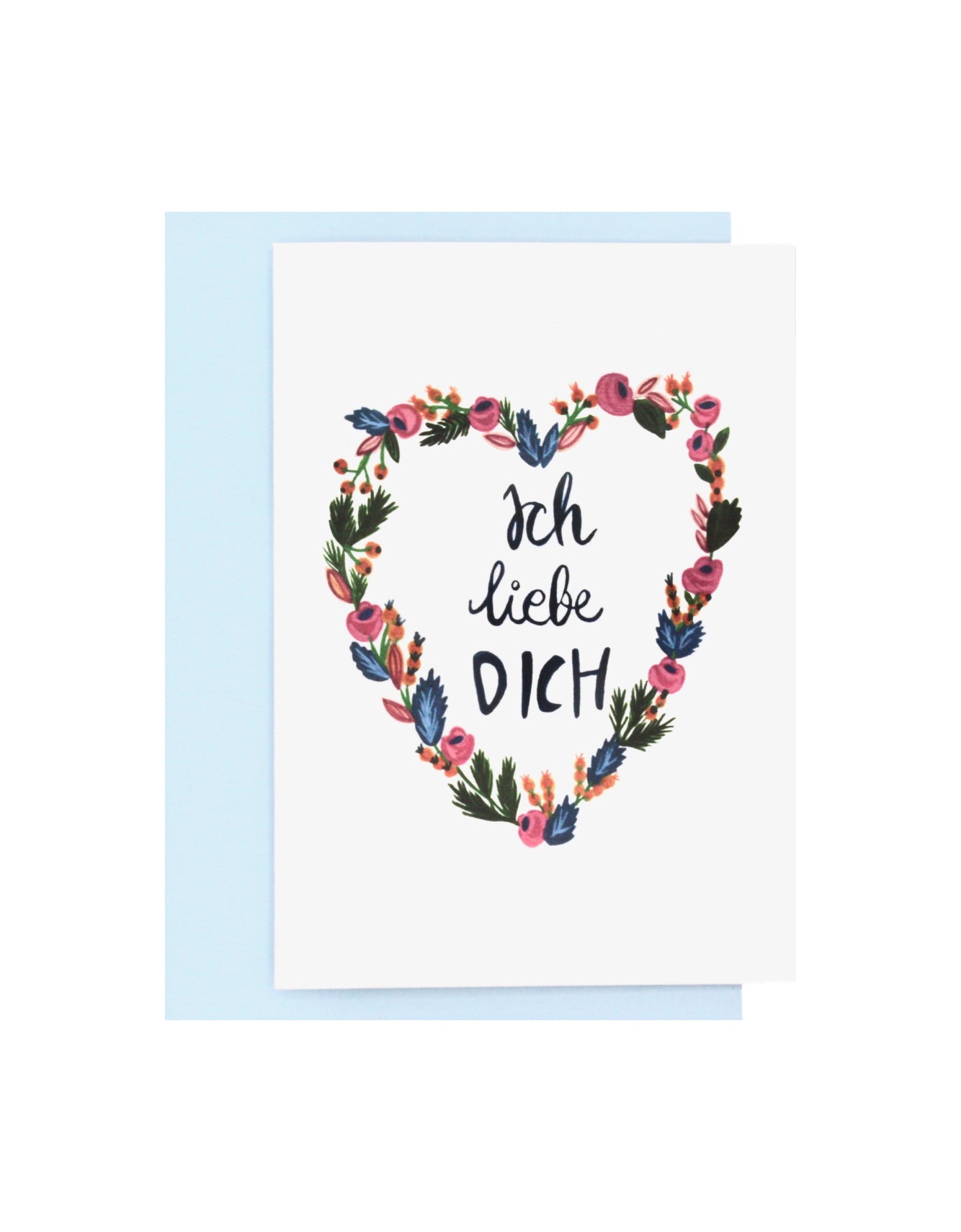 Ich liebe Dich | Love & Friendship Card
