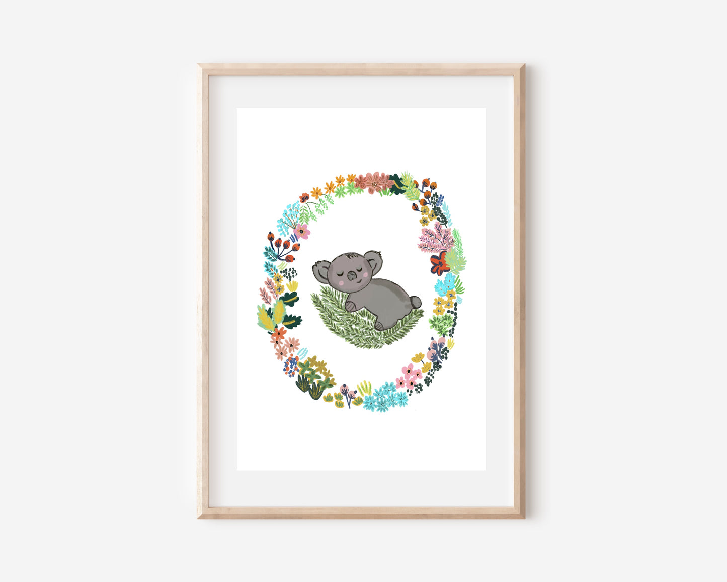 Baby Koala | Nursery & Children Room Poster