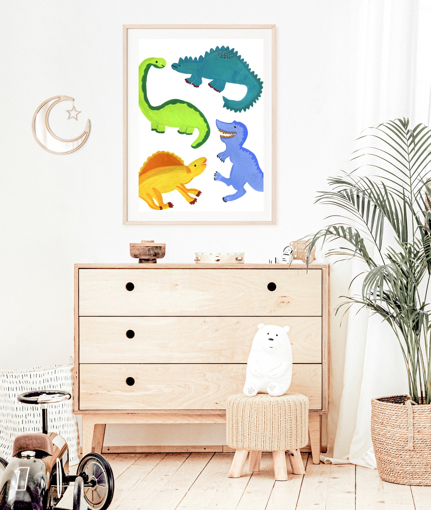 Dinosaurus | Nursery & Children Room Poster